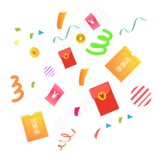 电商漂浮优惠券