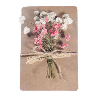 韩式复古干花小卡片