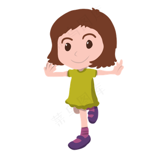 儿童节跳舞孩子