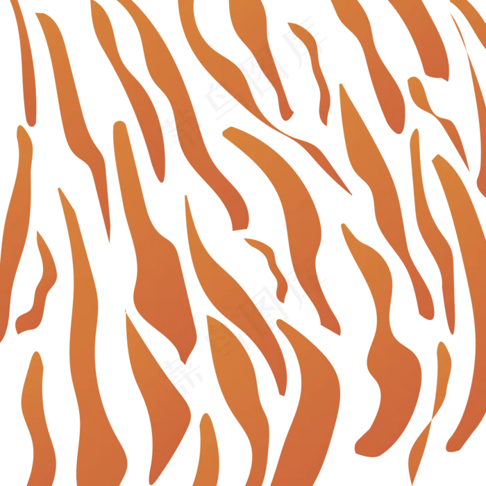老虎动物底纹纹理,免抠元素(3000X3000(DPI:300))ai矢量模版下载