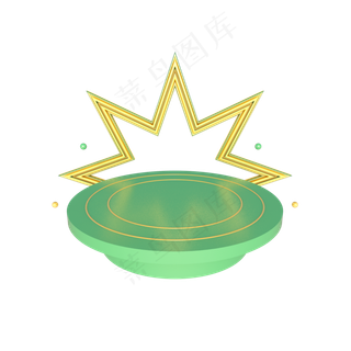 淘宝天猫几何舞台展台