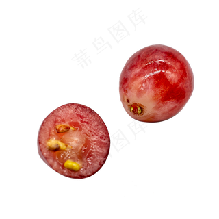 切开的红葡萄红提