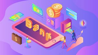 手机金融商务理财场景