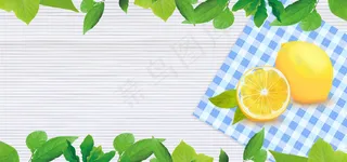果蔬生鲜新鲜水果小清新banner