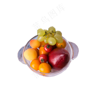 果盘里的水果