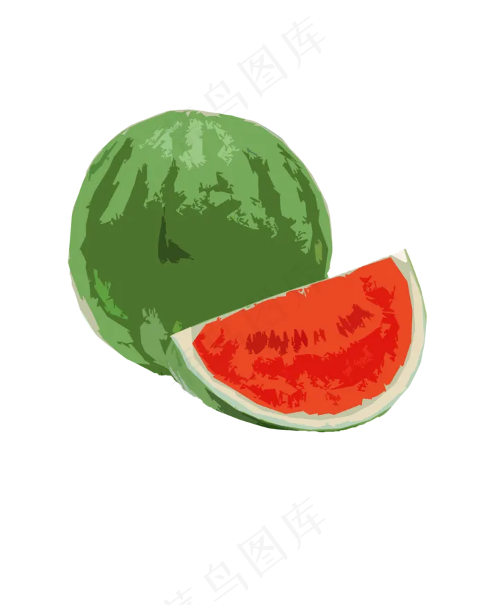 食物水果西瓜(2480X3508(DPI:300))psd模版下载