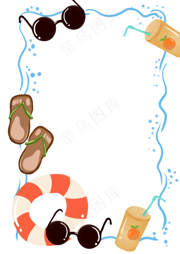 立夏夏季沙滩(2480X3508(DPI:299))psd模版下载