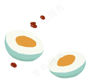 端午节红豆咸鸭蛋蛋黄