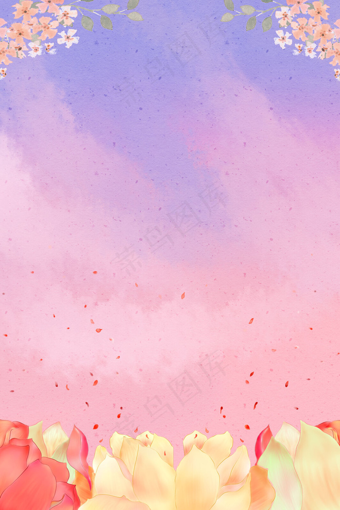 三八妇女节粉色psd分层banner(3545*5315px 	      )psd模版下载
