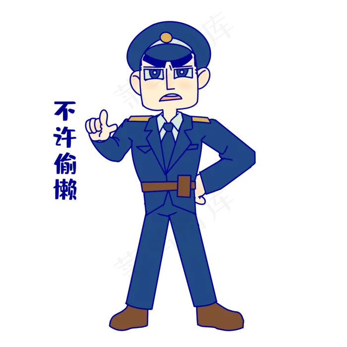 军人不许偷懒表情(2000X2000(DPI:300))psd模版下载
