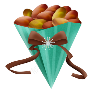 一盒美味的糖果