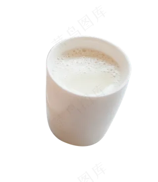 一杯牛奶丰富早餐,免抠元素
