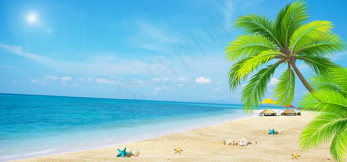 清爽夏日海边风景 清爽夏日海边风景