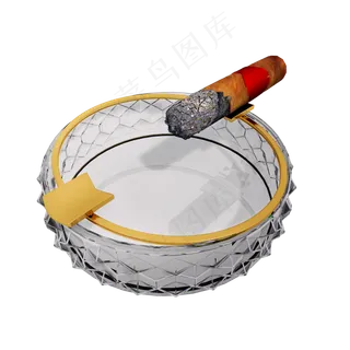 点燃的雪茄png图