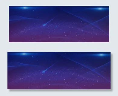 科技线条互联网几何