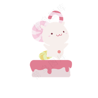 儿童可爱蛋糕玩具素材