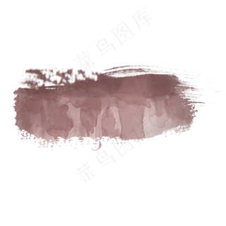 渐变豆沙色涂鸦笔刷