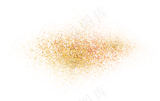 金粉星星点点效果元素,免抠元素