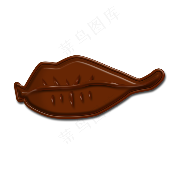 情人节巧克力嘴唇png素材