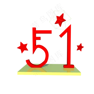 C4D创意51竖立舞台