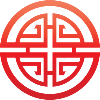 中国结风格矢量装饰纹理,免抠元素