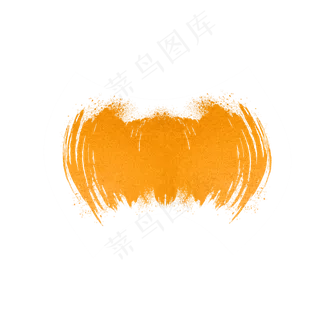 金色蝙蝠侠标志状印章