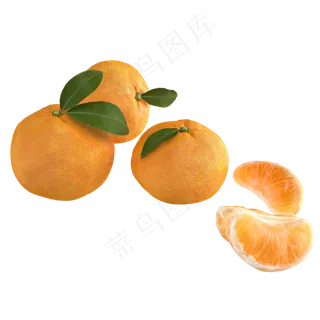 立体水果橘子