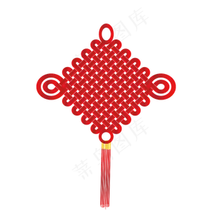 年货节中国结,免抠元素