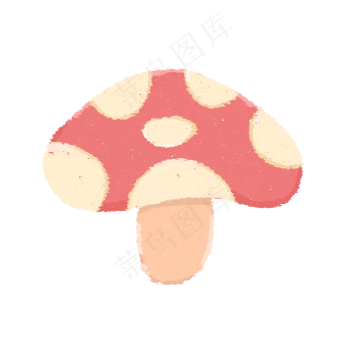 儿童玩具彩色小蘑菇(2000X2000(DPI:300))psd模版下载