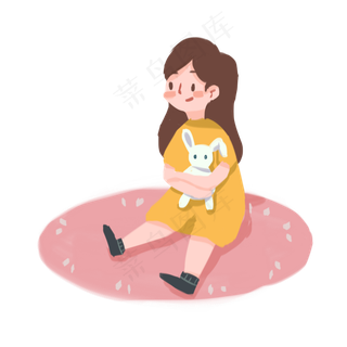 儿童节手绘卡通元素