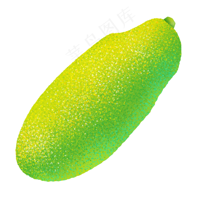 绿色菠萝蜜水果(2000X2000(DPI:300))psd模版下载