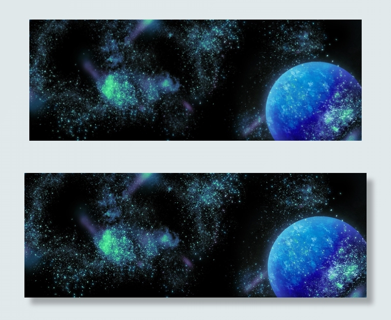 梦幻星空闪耀宇宙蓝