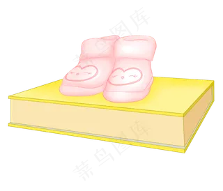 儿童节图书和鞋子