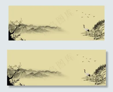 淘宝水墨中国风山水 淘宝水墨中国风山水