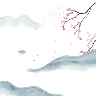 中国风水墨山水