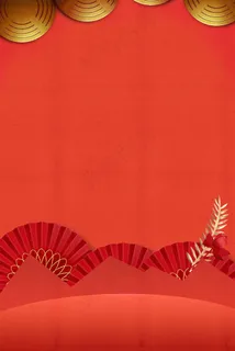 中国风纸扇促销psd分层banner