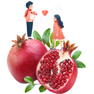 情人节爱情石榴