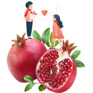 情人节爱情石榴