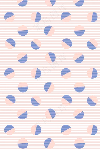 孟菲斯圆形底纹印花,免抠元素