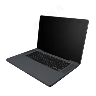 实物超薄笔记本电脑,免抠元素