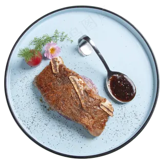 美味的煎牛肋排,免抠元素 美味的煎牛肋排,免抠元素