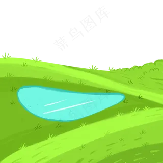 草地绿色植物小草