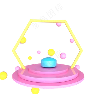 糖果色儿童节展台