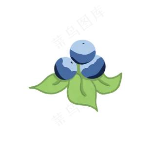 小清新日常夏季蓝莓