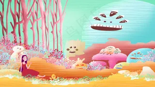 探险少女的怪兽丛林之旅