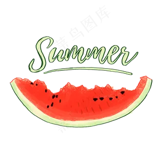 夏天summer冰西瓜