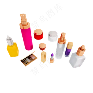 立体化妆品png图