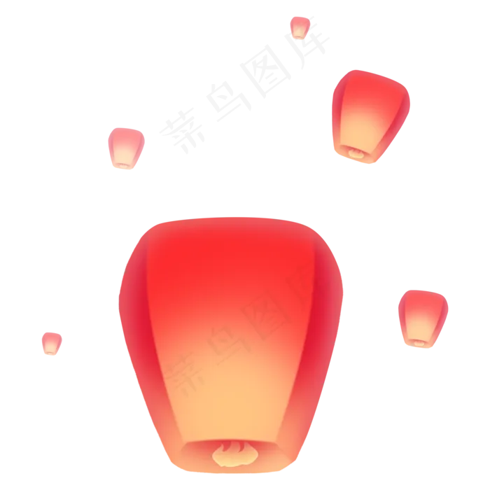 元宵节孔龙灯免抠图