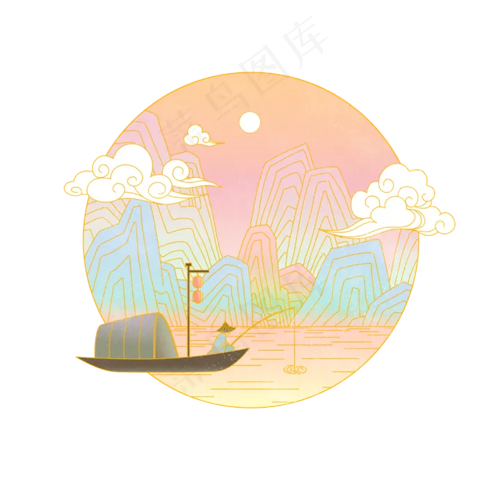 清新风淡雅装饰(3000X3000(DPI:299))psd模版下载