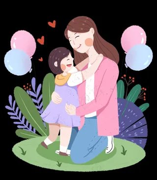 母亲节妈妈和孩子下载